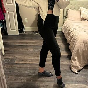 Size 8 cropped straight leg work trousers